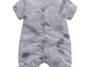 Short-sleeve jumpsuit for summer