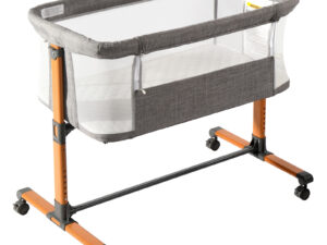 Grey, Bassinet Bed for Babies
