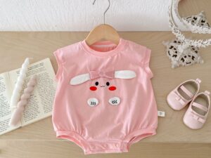 Cute Sleeveless Romper Clothes for
