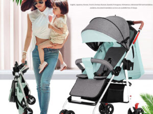 Baby Stroller Is Portable And Foldable