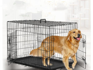 Cat Labrador Folding Pet Cage